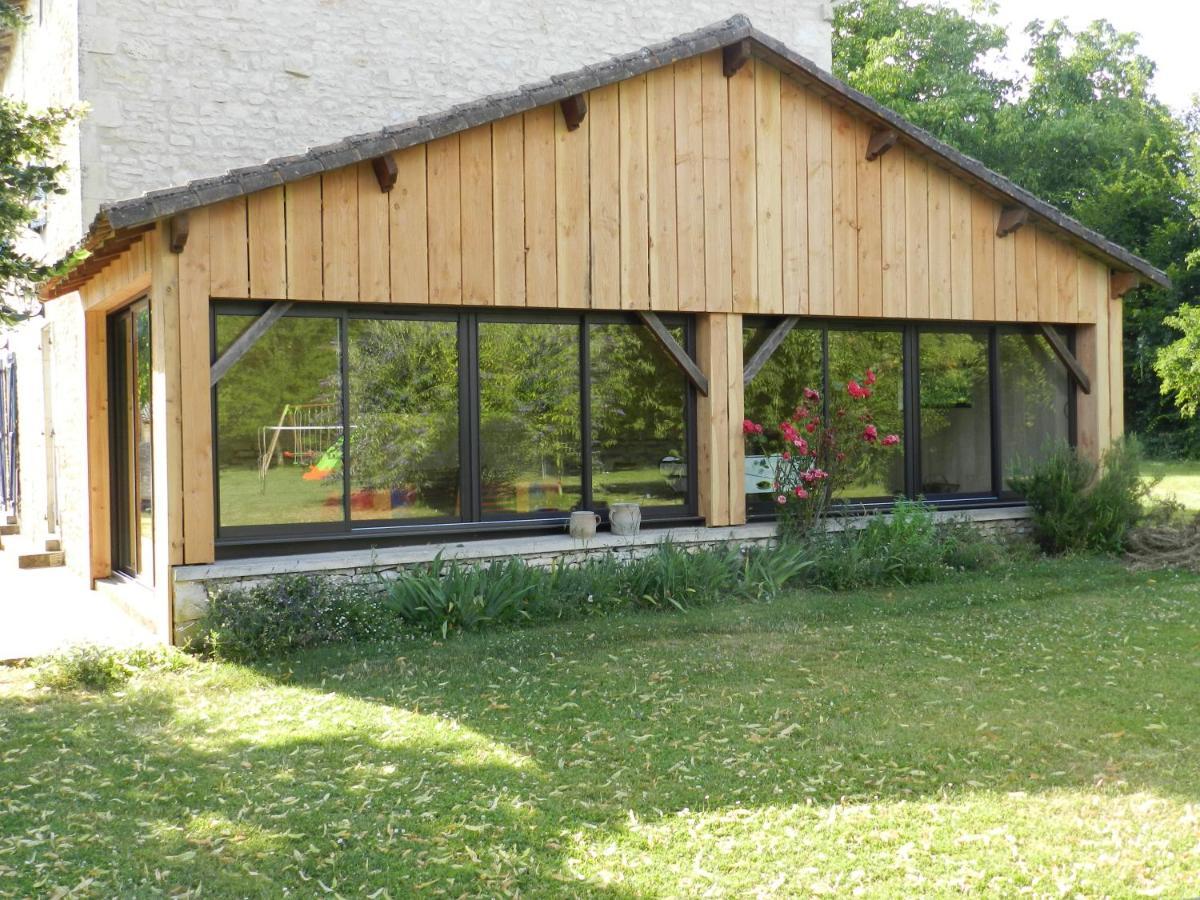 La Maison Des Escargots Blanzay Buitenkant foto